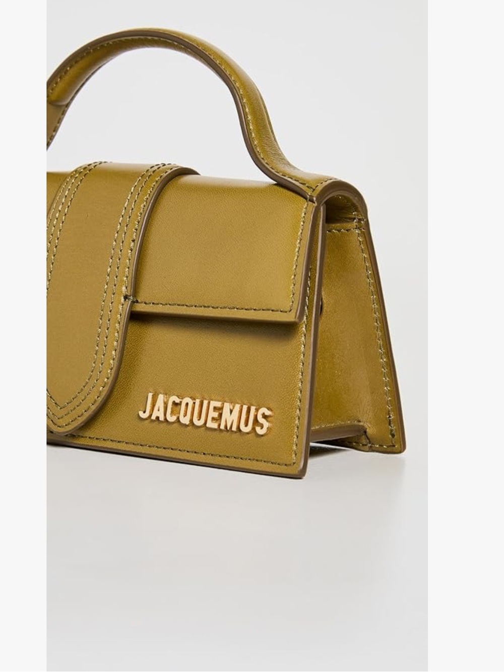 Jacquemus Khaki Olive Le Bambino Bag NWT - Picture 2 of 6